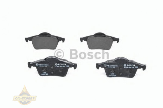 Bosch Колодки тормозные дисковые BOSCH 0 986 424 539 - Картинка 6