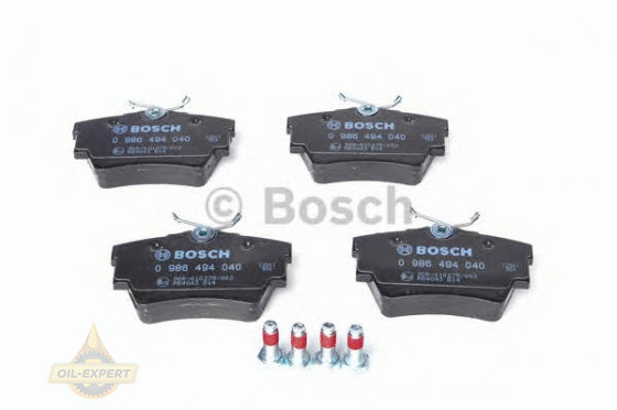 Bosch Колодки тормозные дисковые BOSCH 0 986 494 040 - Картинка 3
