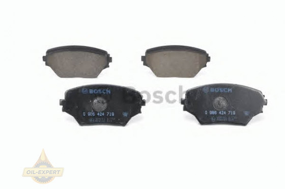 Bosch Колодки дискові гальмові BOSCH 0 986 424 719 - Заображення 4