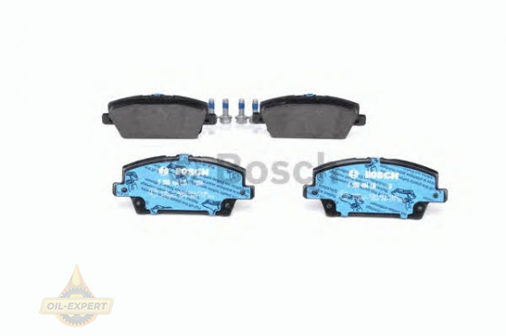 Bosch Колодки дискові гальмові BOSCH 0 986 494 136 - Заображення 3