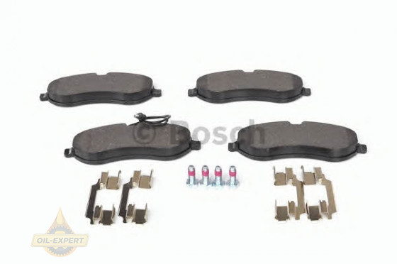 Bosch Колодки дискові гальмові BOSCH 0 986 494 163 - Заображення 3