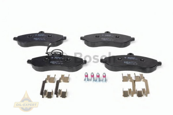 Bosch Колодки дискові гальмові BOSCH 0 986 494 163 - Заображення 2