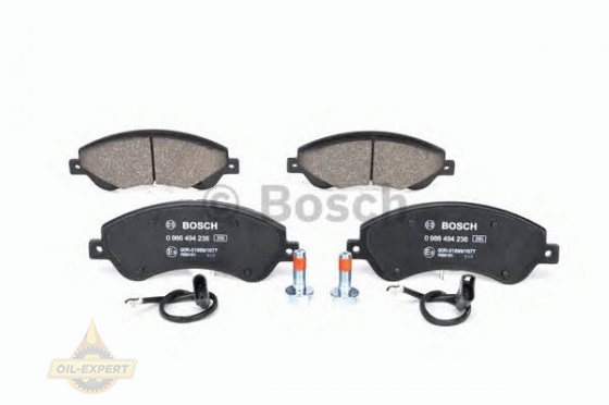 Bosch Колодки тормозные дисковые BOSCH 0 986 494 236 - Картинка 2