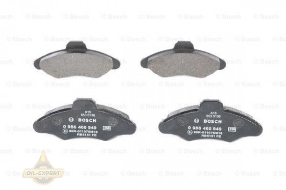 Bosch Колодки тормозные дисковые BOSCH 0 986 460 949 - Картинка 3