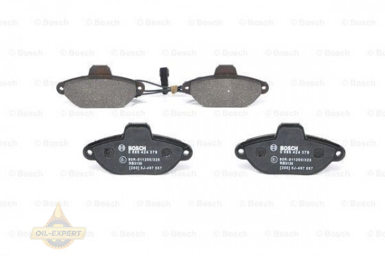Bosch Колодки тормозные дисковые BOSCH 0 986 424 379 - Картинка 3