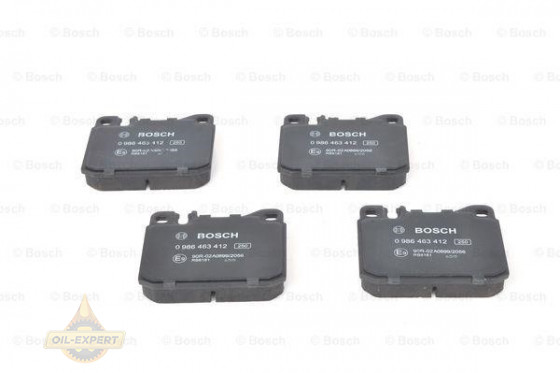 Bosch Колодки гальмівні дискові BOSCH 0 986 463 412 - Заображення 7
