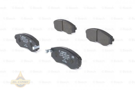 Bosch Колодки гальмівні дискові BOSCH 0 986 424 215 - Заображення 1