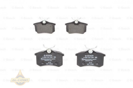 Bosch Колодки тормозные дисковые BOSCH 0 986 494 399 - Картинка 7
