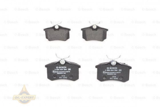 Bosch Колодки тормозные дисковые BOSCH 0 986 494 399 - Картинка 5