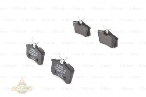Bosch Колодки тормозные дисковые BOSCH 0 986 494 399 - Картинка 1