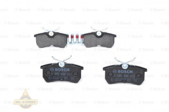 Bosch Колодки тормозные дисковые BOSCH 0 986 494 011 - Картинка 3