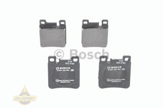 Bosch Колодки тормозные дисковые BOSCH 0 986 460 965 - Картинка 7