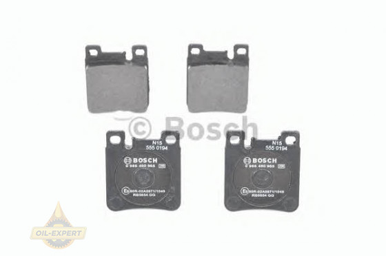 Bosch Колодки тормозные дисковые BOSCH 0 986 460 965 - Картинка 5