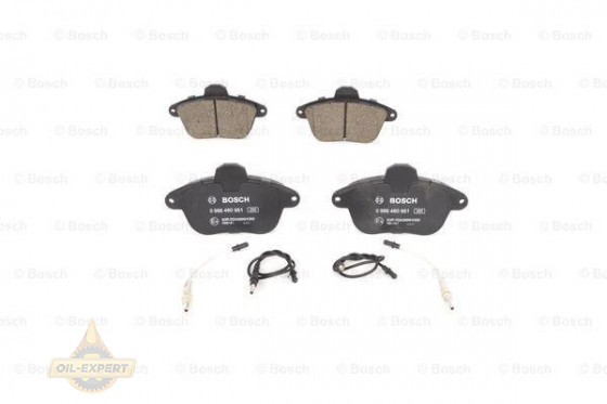 Bosch Колодки дискові гальмові BOSCH 0 986 460 951 - Заображення 5