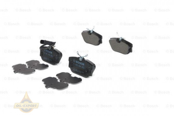 Bosch Колодки дискові гальмові BOSCH 0 986 494 051 - Заображення 1