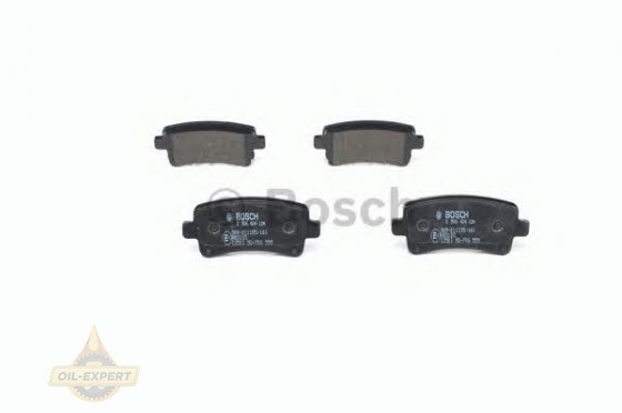 Bosch Колодки гальмівні дискові BOSCH 0 986 424 124 - Заображення 4