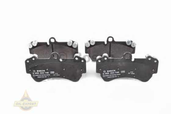 Bosch Колодки тормозные дисковые BOSCH 0 986 424 740 - Картинка 2