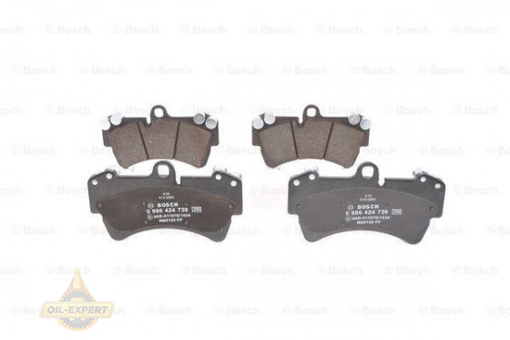 Bosch Колодки тормозные дисковые BOSCH 0 986 424 739 - Картинка 6