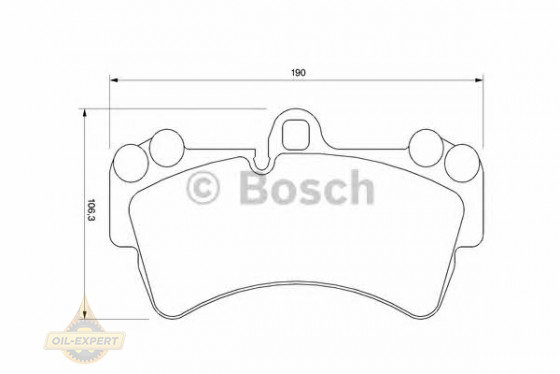 Bosch Колодки тормозные дисковые BOSCH 0 986 424 739 - Картинка 5