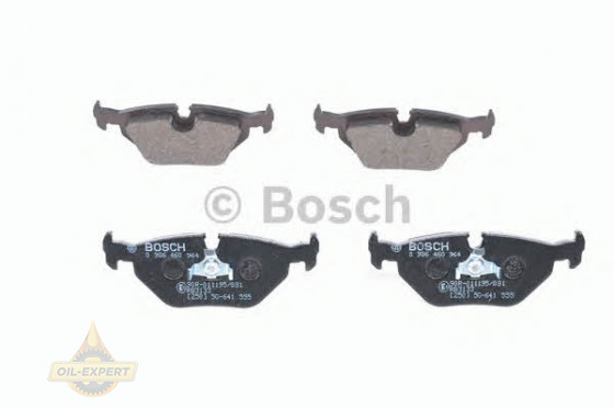 Bosch Колодки тормозные дисковые BOSCH 0 986 460 964 - Картинка 2