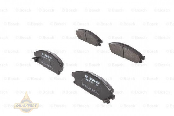 Bosch Колодки тормозные дисковые BOSCH 0 986 424 715 - Картинка 1