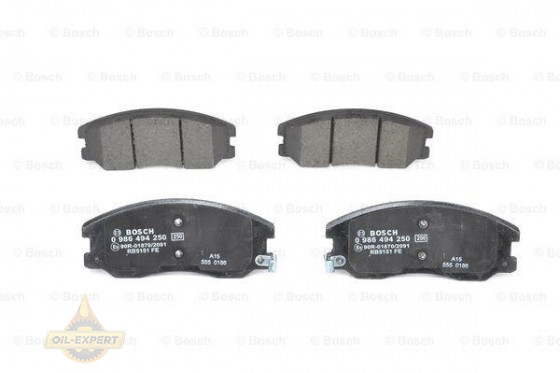 Bosch Колодки тормозные дисковые BOSCH 0 986 494 250 - Картинка 7