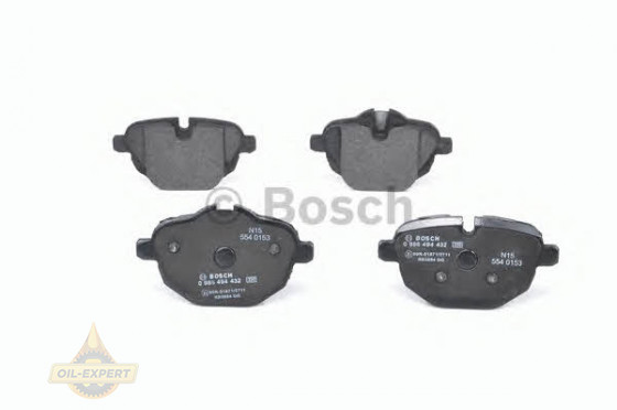 Bosch Колодки тормозные дисковые BOSCH 0 986 494 432 - Картинка 2