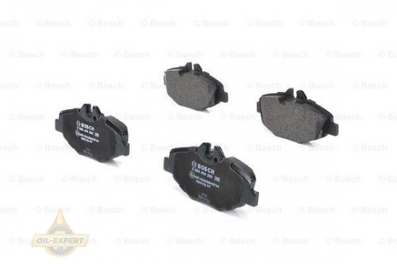 Bosch Колодки дискові гальмові BOSCH 0 986 494 285 - Заображення 1