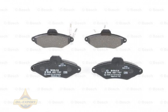 Bosch Колодки тормозные дисковые BOSCH 0 986 461 757 - Картинка 5