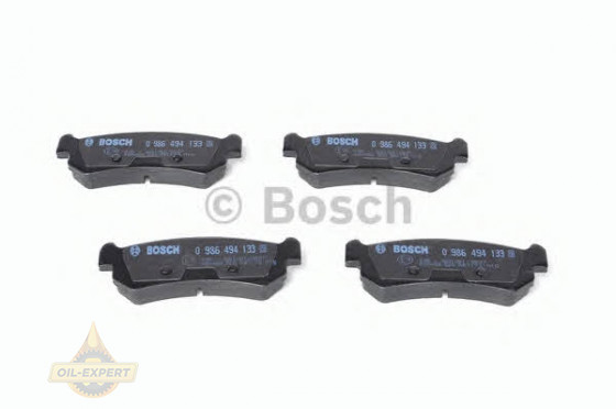 Bosch Колодки дискові гальмові BOSCH 0 986 494 133 - Заображення 7
