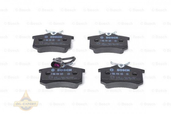 Bosch Колодки дискові гальмові BOSCH 0 986 494 025 - Заображення 2
