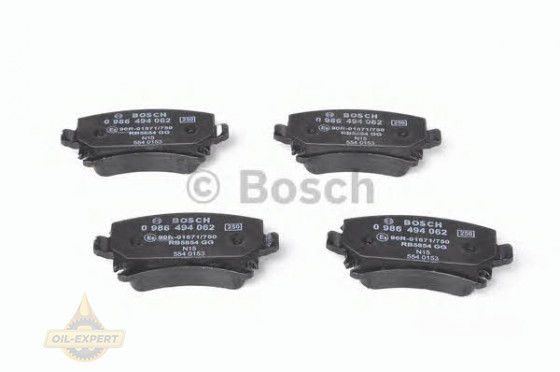 Bosch Колодки тормозные дисковые BOSCH 0 986 494 062 - Картинка 7