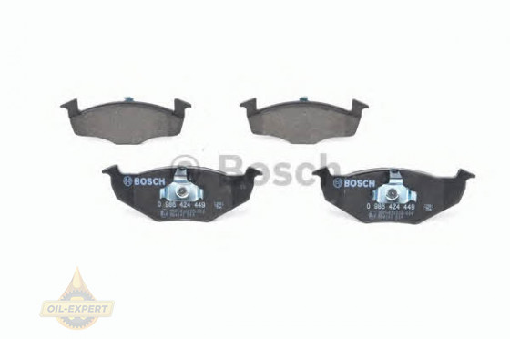 Bosch Колодки гальмівні дискові BOSCH 0 986 424 449 - Заображення 2