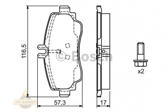 Bosch Колодки тормозные дисковые BOSCH 0 986 424 470 - Картинка 7