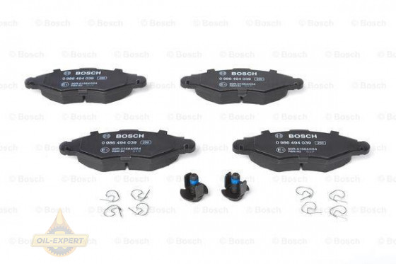 Bosch Колодки тормозные дисковые BOSCH 0 986 494 039 - Картинка 6
