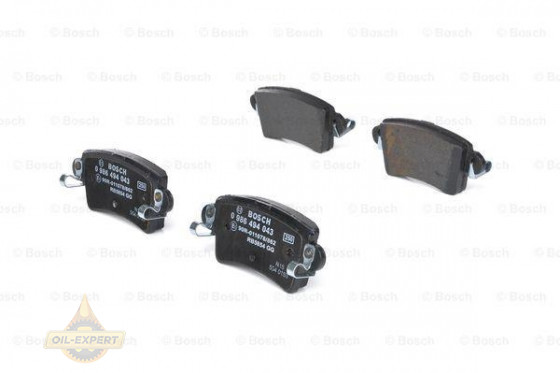 Bosch Колодки тормозные дисковые BOSCH 0 986 494 043 - Картинка 1
