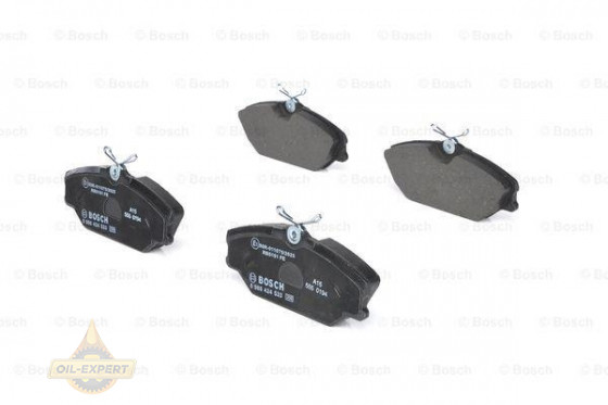 Bosch Колодки дискові гальмові BOSCH 0 986 424 533 - Заображення 1