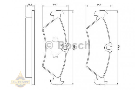 Bosch Колодки тормозные дисковые BOSCH 0 986 424 219 - Картинка 7