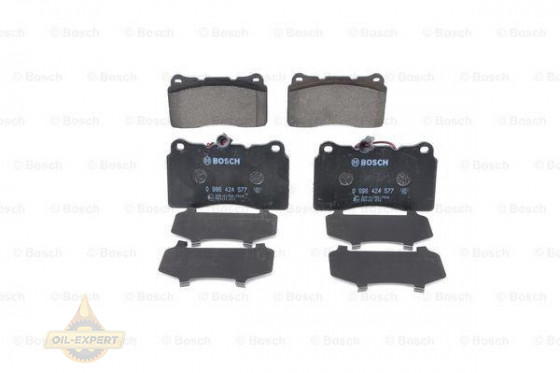 Bosch Колодки тормозные дисковые BOSCH 0 986 424 577 - Картинка 6