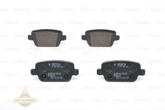Bosch Колодки тормозные дисковые BOSCH 0 986 494 214 - Картинка 3