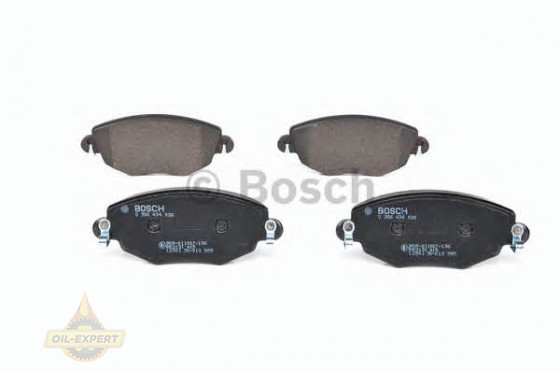 Bosch Колодки дискові гальмові BOSCH 0 986 494 026 - Заображення 5