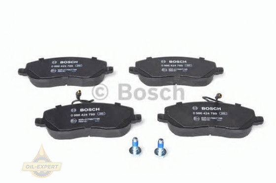Bosch Колодки тормозные дисковые BOSCH 0 986 424 789 - Картинка 2