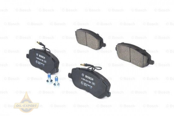 Bosch Колодки тормозные дисковые BOSCH 0 986 424 789 - Картинка 1