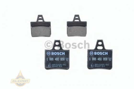 Bosch Колодки тормозные дисковые BOSCH 0 986 460 958 - Картинка 2