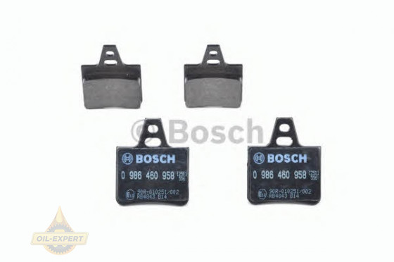 Bosch Колодки тормозные дисковые BOSCH 0 986 460 958 - Картинка 4