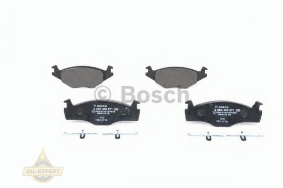 Bosch Колодки дискові гальмові BOSCH 0 986 468 871 - Заображення 4