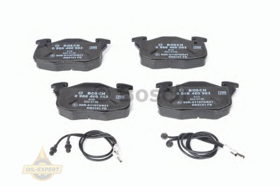 Bosch Колодки тормозные дисковые BOSCH 0 986 460 983 - Картинка 6