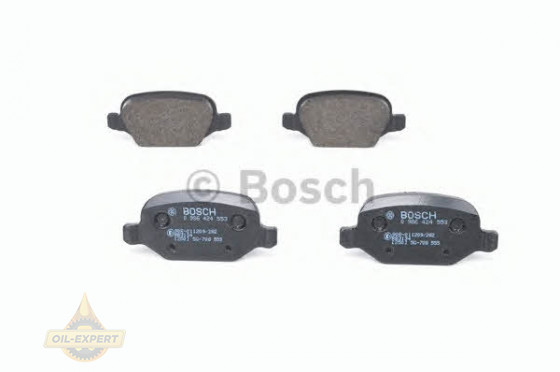 Bosch Колодки дискові гальмові BOSCH 0 986 424 553 - Заображення 6
