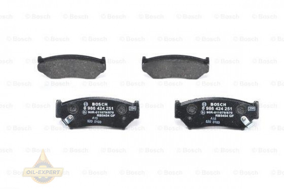 Bosch Колодки тормозные дисковые BOSCH 0 986 424 251 - Картинка 7