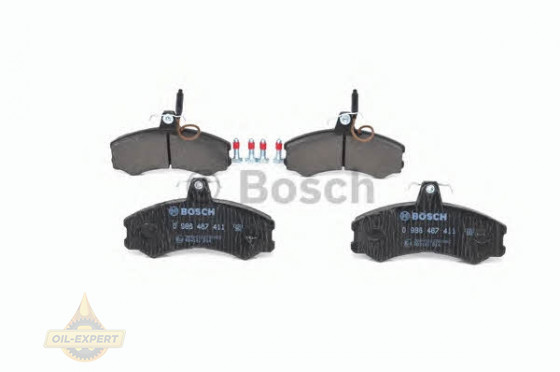Bosch Колодки тормозные дисковые BOSCH 0 986 467 411 - Картинка 6